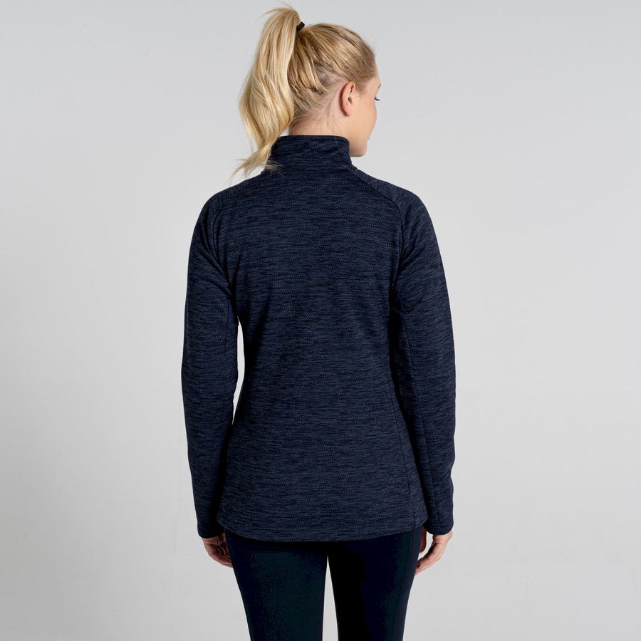 Chandails Craghoppers Trina Half Zip Bleu Bleu Marine Femme | ABA-1493661