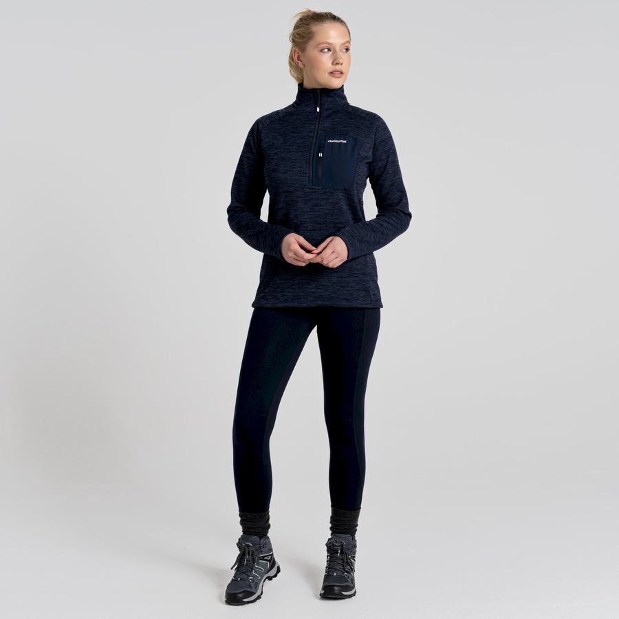 Chandails Craghoppers Trina Half Zip Bleu Bleu Marine Femme | ABA-1493661