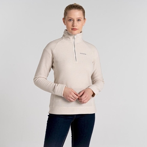 Chandails Craghoppers Pharah Half Zip Blanche Femme | KRJ-1879627