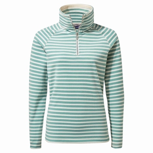 Chandails Craghoppers Natalia Half Zip Stripes Femme | AKD-1740655