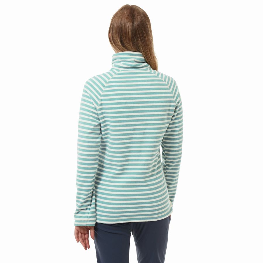 Chandails Craghoppers Natalia Half Zip Stripes Femme | AKD-1740655