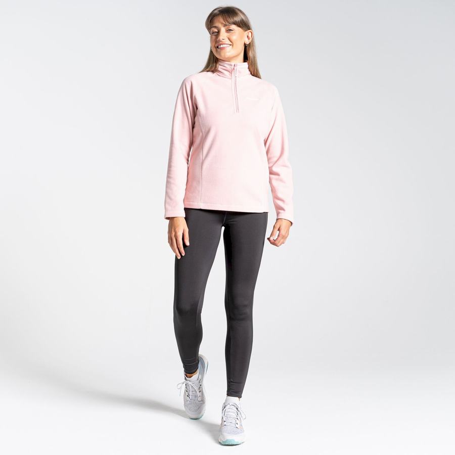 Chandails Craghoppers Miska Half Zip Rose Femme | CZY-3750728