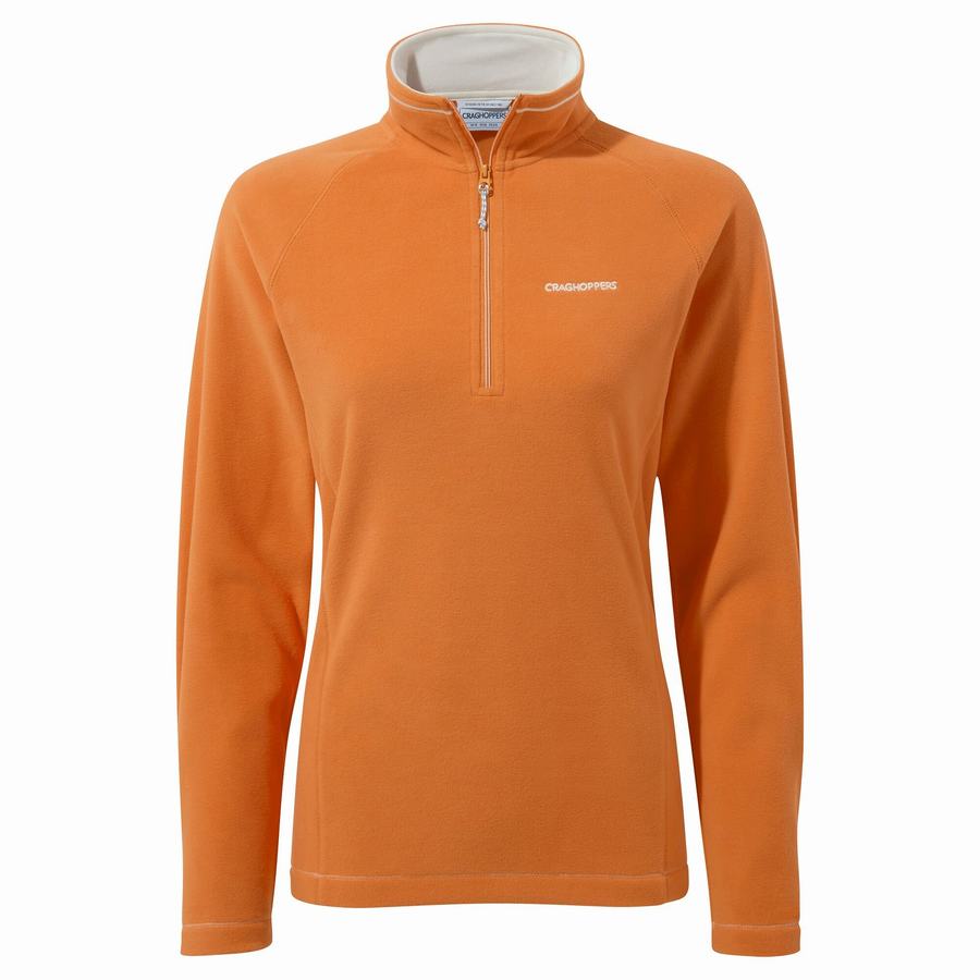 Chandails Craghoppers Miska Half Zip Orange Femme | MAR-7811182