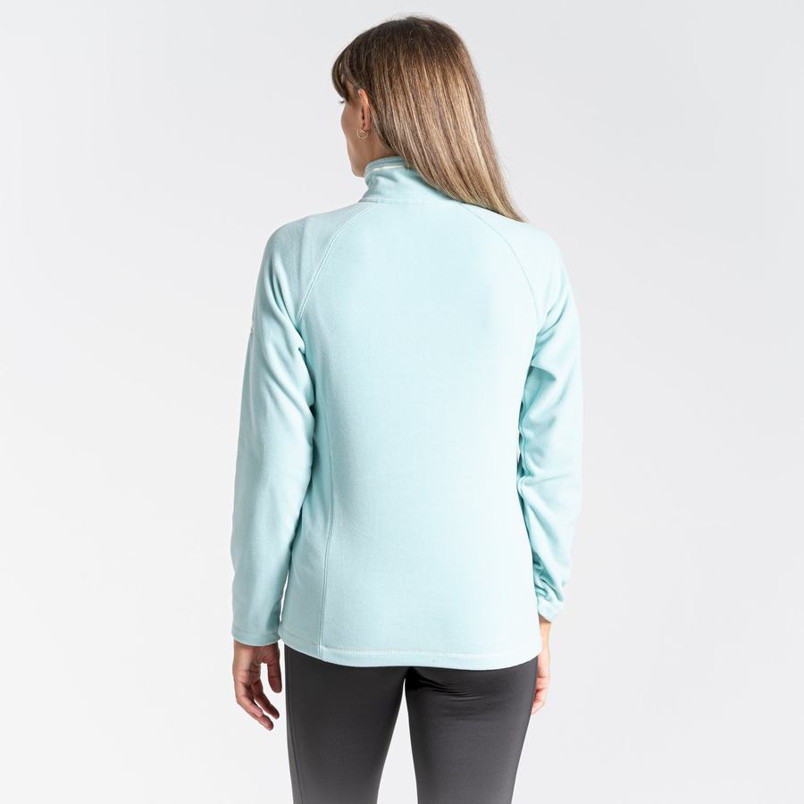 Chandails Craghoppers Miska Half Zip Vert Femme | FEI-0049513