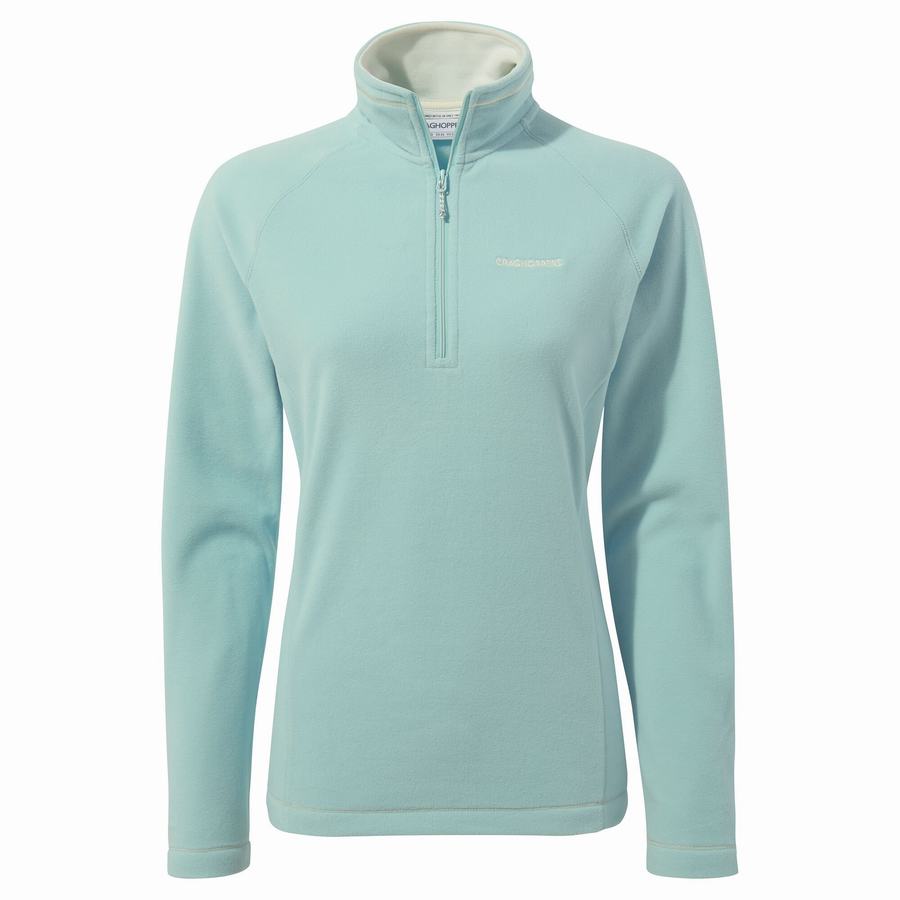 Chandails Craghoppers Miska Half Zip Vert Femme | FEI-0049513