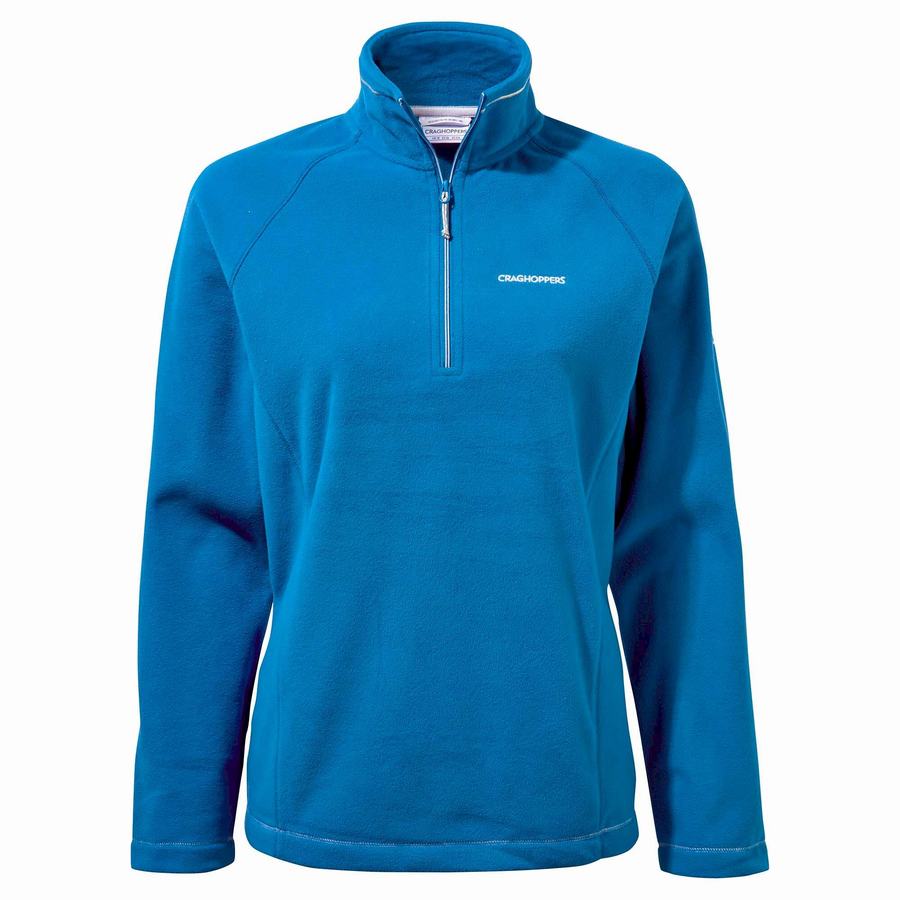 Chandails Craghoppers Miska Half Zip Bleu Femme | NPF-7266125