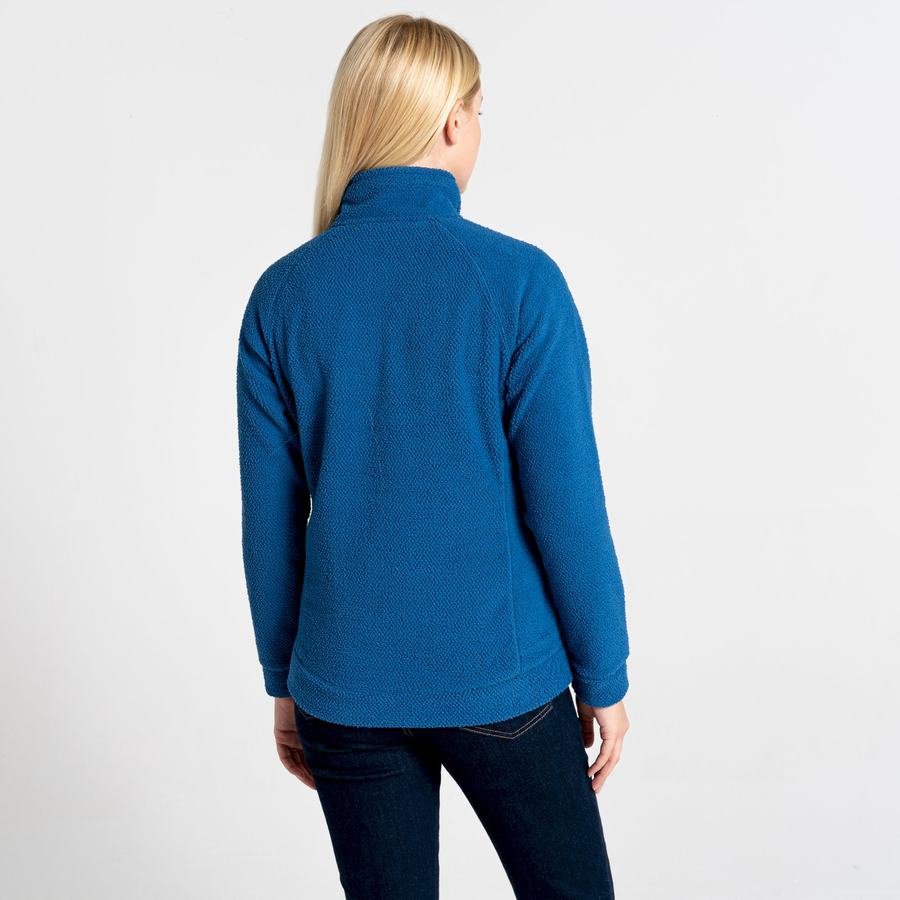 Chandails Craghoppers Lilian Half Zip Bleu Femme | WED-3897580