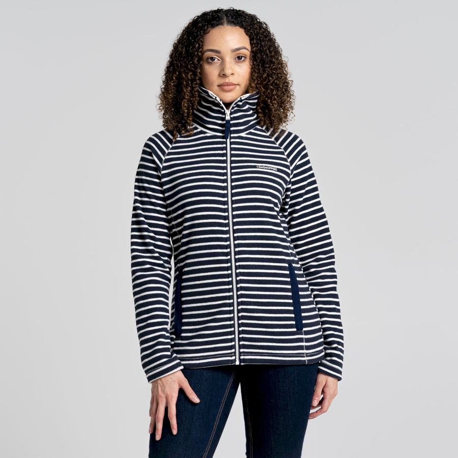 Chandails Craghoppers Ella Bleu Bleu Marine Stripes Femme | MKN-5177957