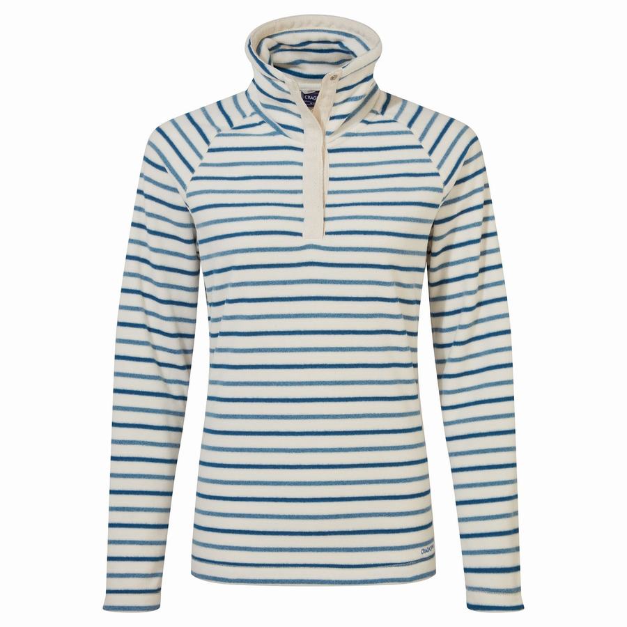 Chandails Craghoppers Ella Overhead Bleu Stripes Femme | LHN-6709223