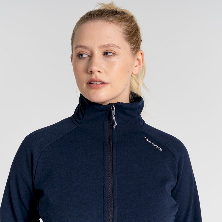 Chandails Craghoppers Dynamic Pro Half Zip Bleu Bleu Marine Femme | VLQ-0820837