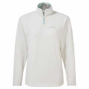 Chandails Craghoppers Cabrillo Half Zip Bleu Clair Femme | XJH-6199565