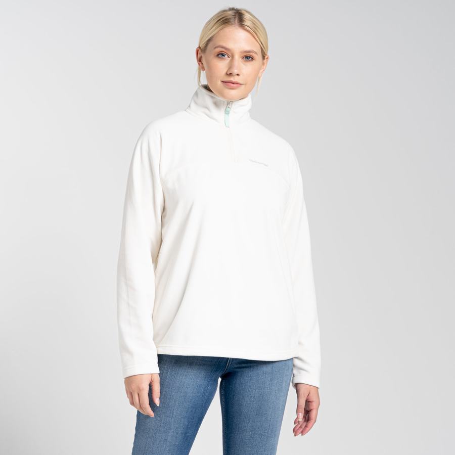 Chandails Craghoppers Cabrillo Half Zip Bleu Clair Femme | XJH-6199565