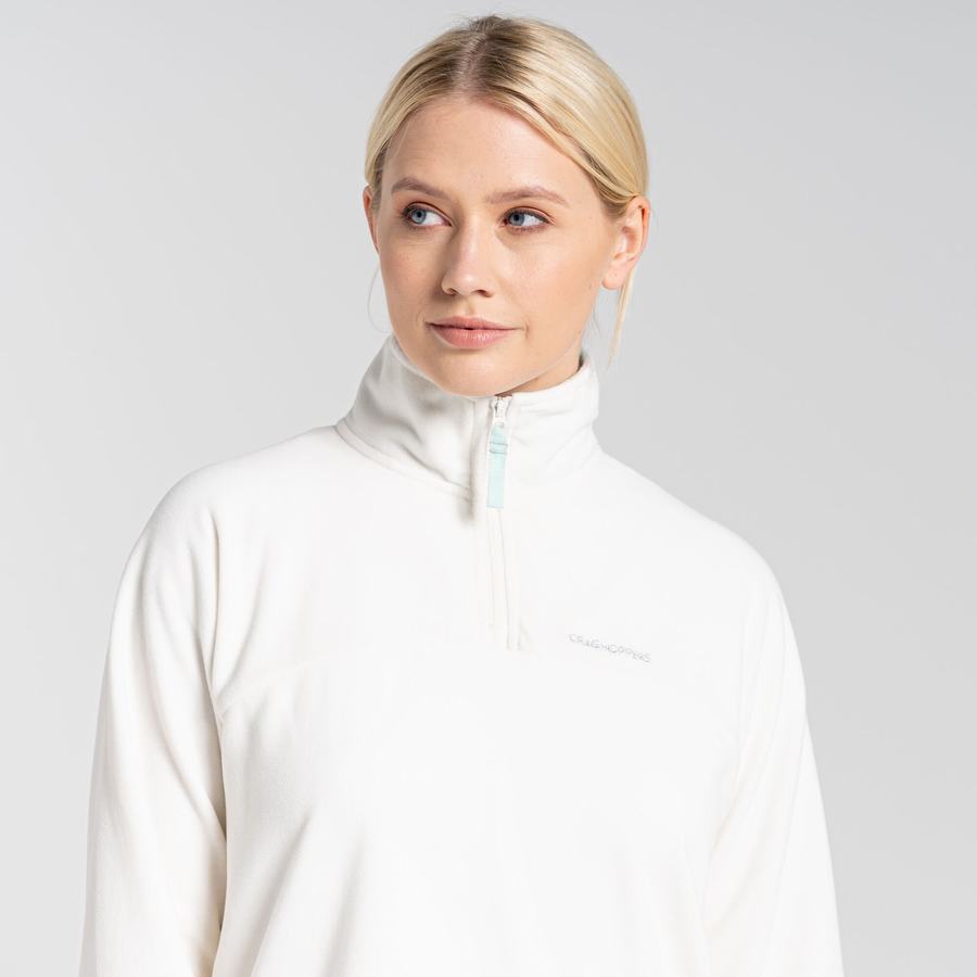 Chandails Craghoppers Cabrillo Half Zip Bleu Clair Femme | XJH-6199565