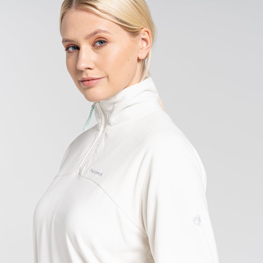 Chandails Craghoppers Cabrillo Half Zip Bleu Clair Femme | XJH-6199565