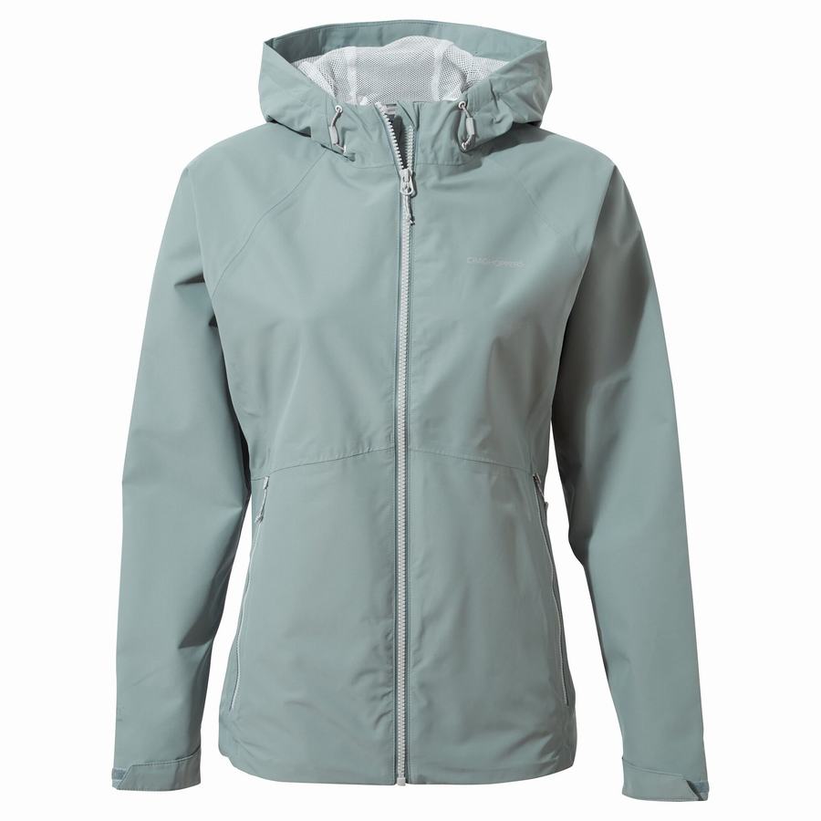 Vestes Craghoppers Imperméables Salina Bleu Clair Femme | QZQ-8666306