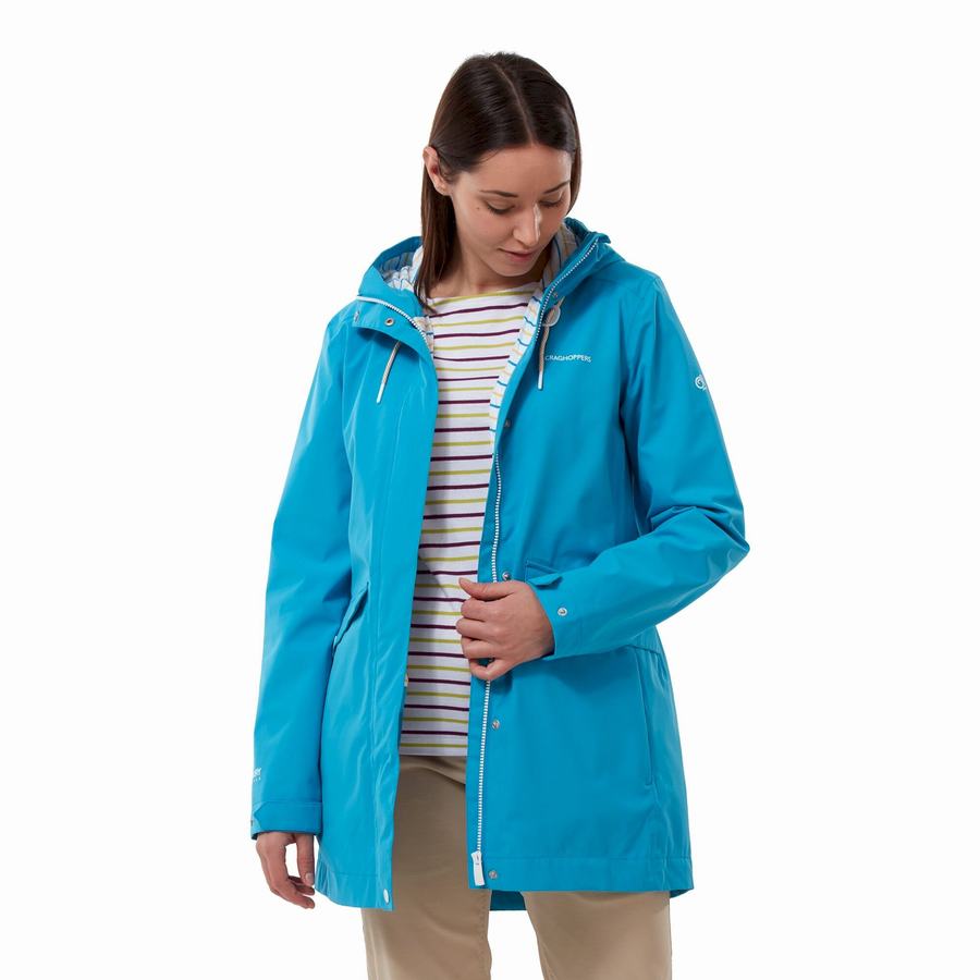 Vestes Craghoppers Imperméables Salia Bleu Marine Bleu Femme | CBL-4821609