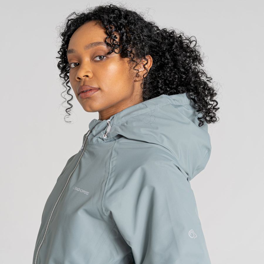 Vestes Craghoppers Imperméables Salina Bleu Clair Femme | QZQ-8666306