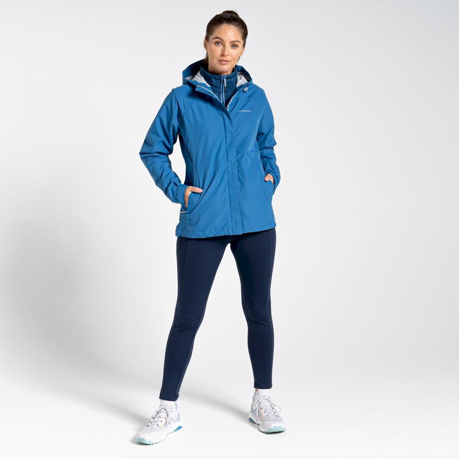 Vestes Craghoppers Imperméables Orion Bleu Femme | NXW-8406998