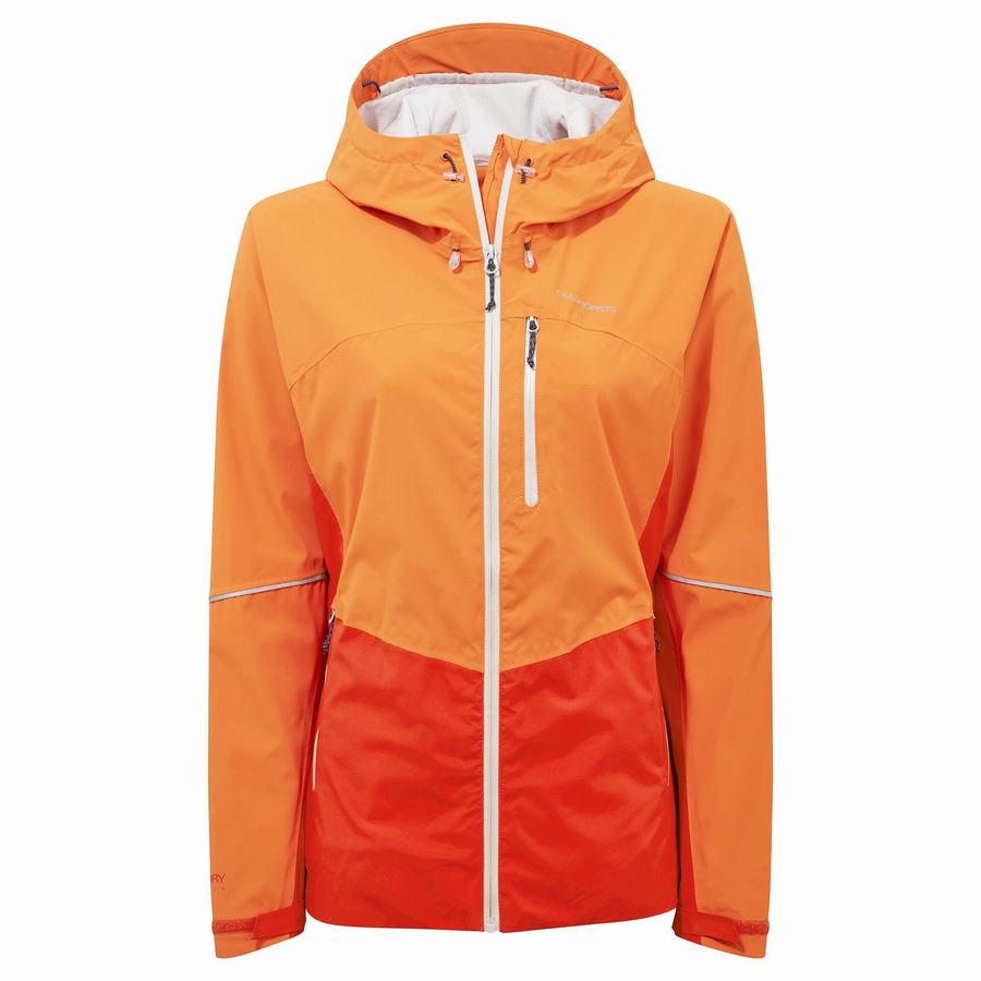 Vestes Craghoppers Imperméables Dynamic Orange Femme | GGC-0825149