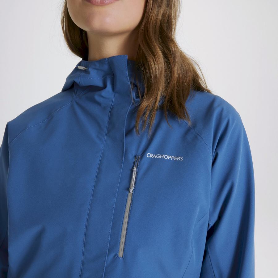 Vestes Craghoppers Imperméables Caldbeck Bleu Femme | FPX-6932022