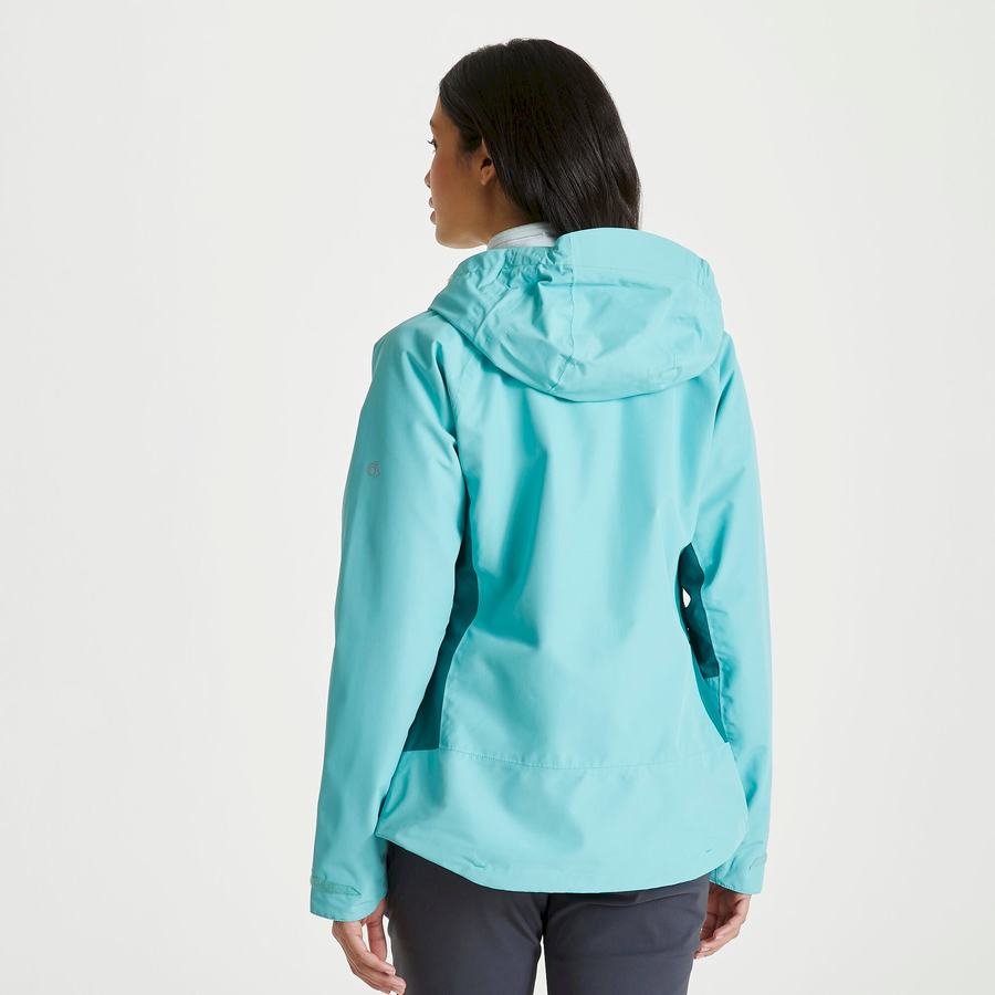 Vestes Craghoppers Imperméables Atlas Turquoise Femme | QIK-5922261