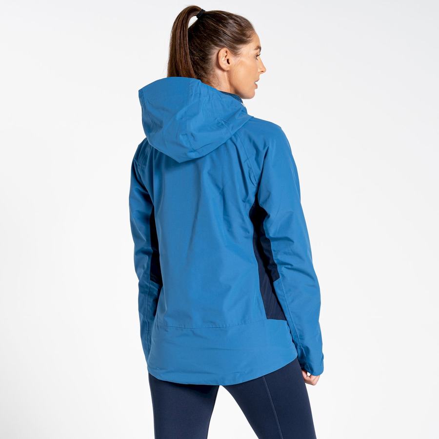 Vestes Craghoppers Imperméables Atlas Bleu Bleu Marine Femme | DXJ-3576757