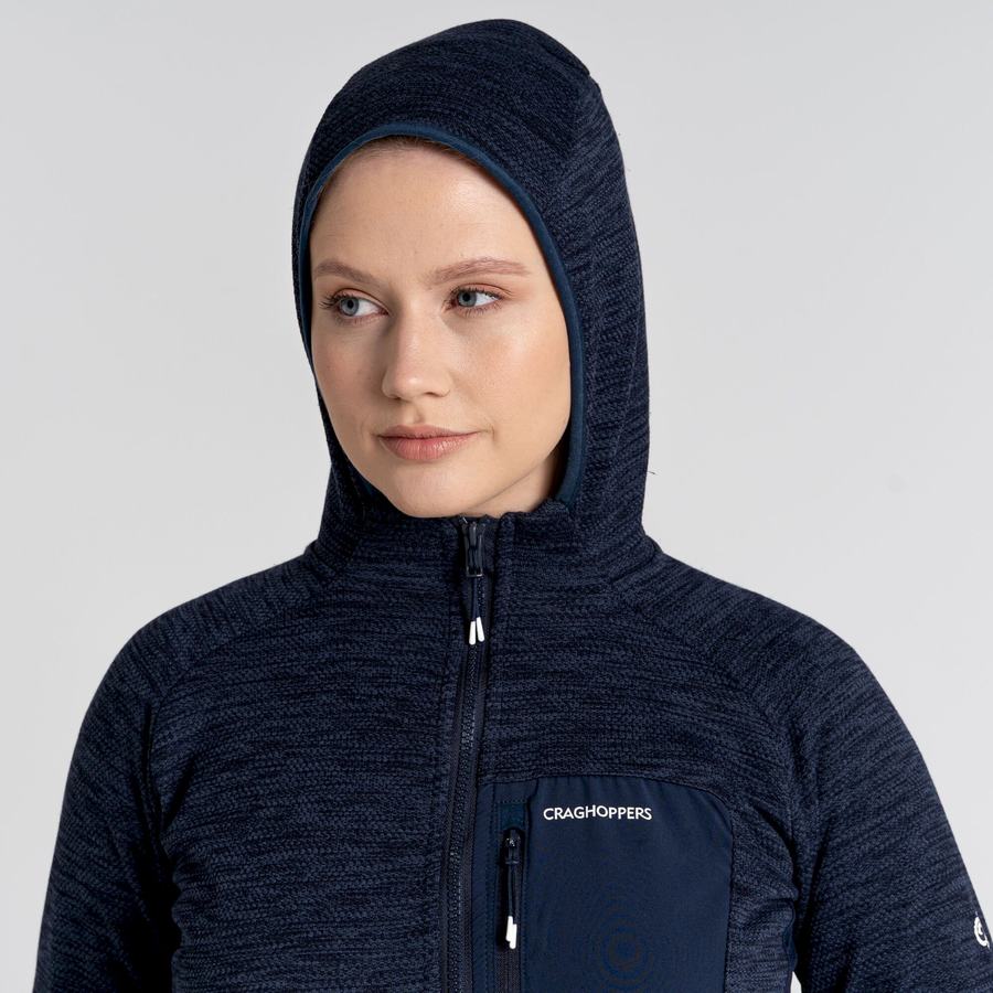 Vestes Craghoppers Trina Encapuchonné Bleu Bleu Marine Femme | ULT-0727660