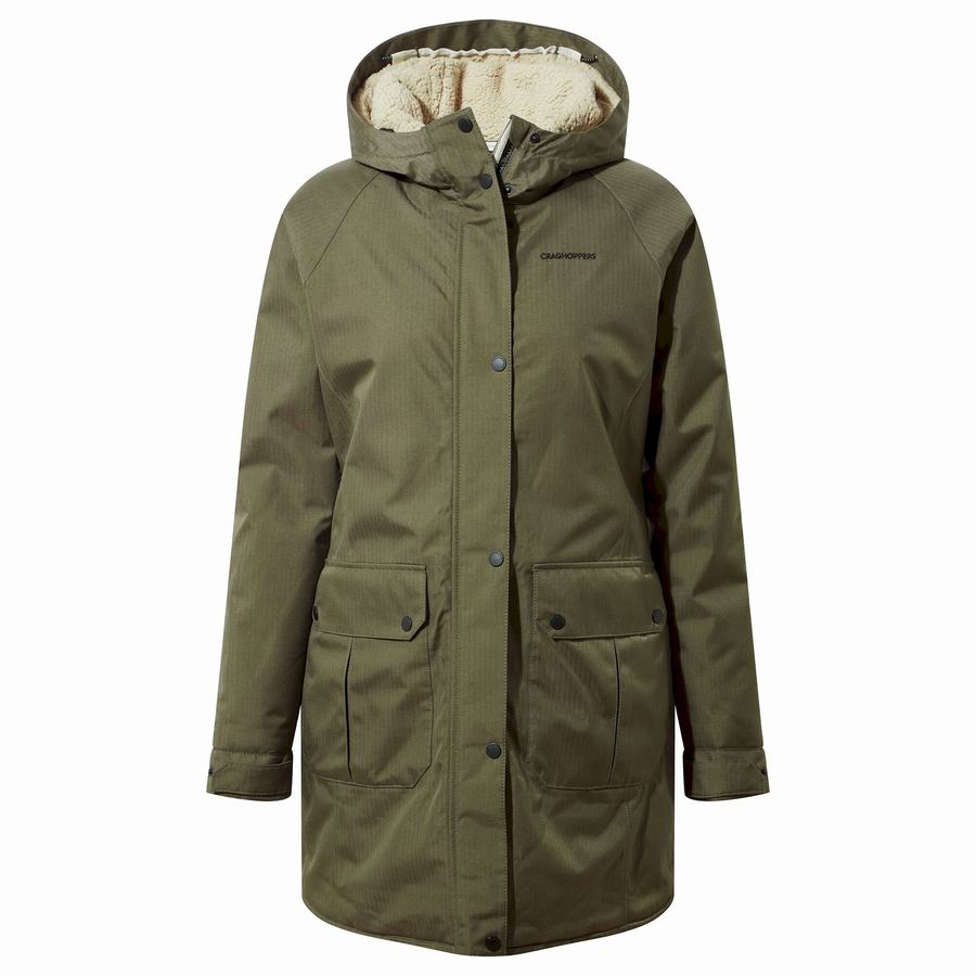 Vestes Craghoppers Rubie Vert Olive Femme | FWU-1442233