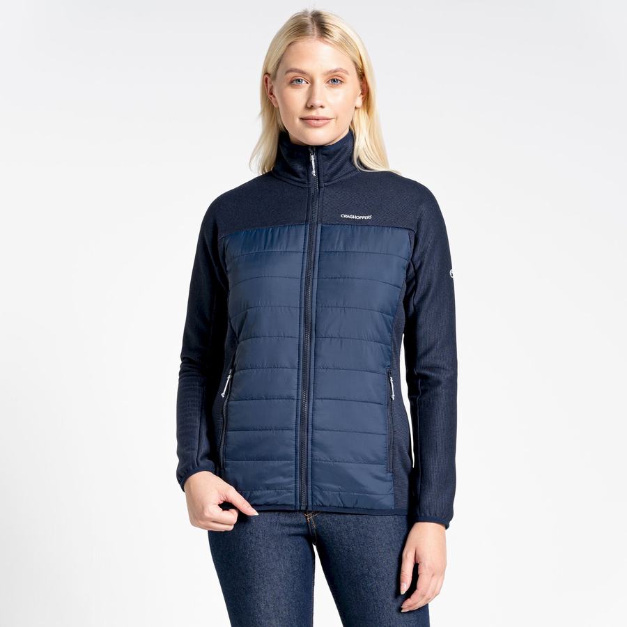 Vestes Craghoppers Regina Hybride Bleu Bleu Marine Femme | EUF-6885226