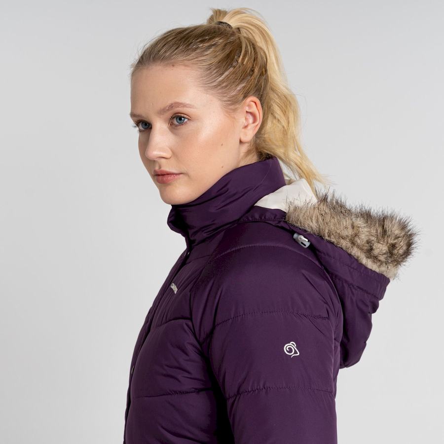 Vestes Craghoppers Lisby Downlike Violette Femme | WKD-7364105