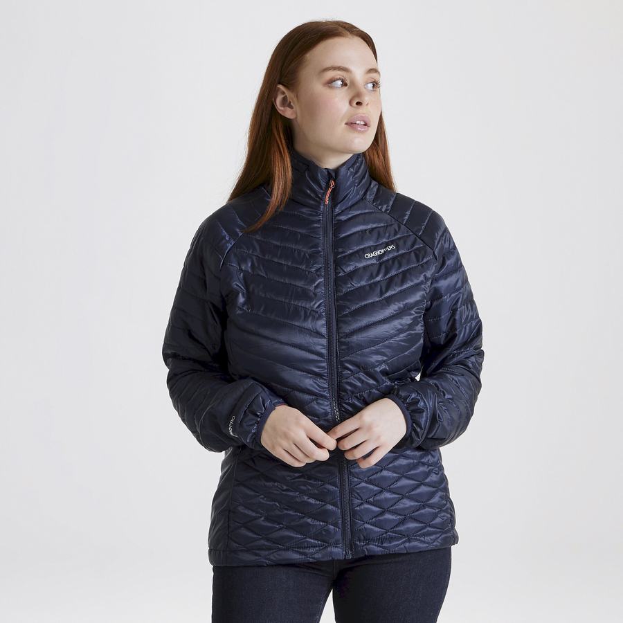 Vestes Craghoppers Insulated ExpoLite Bleu Bleu Marine Femme | GWM-3671164