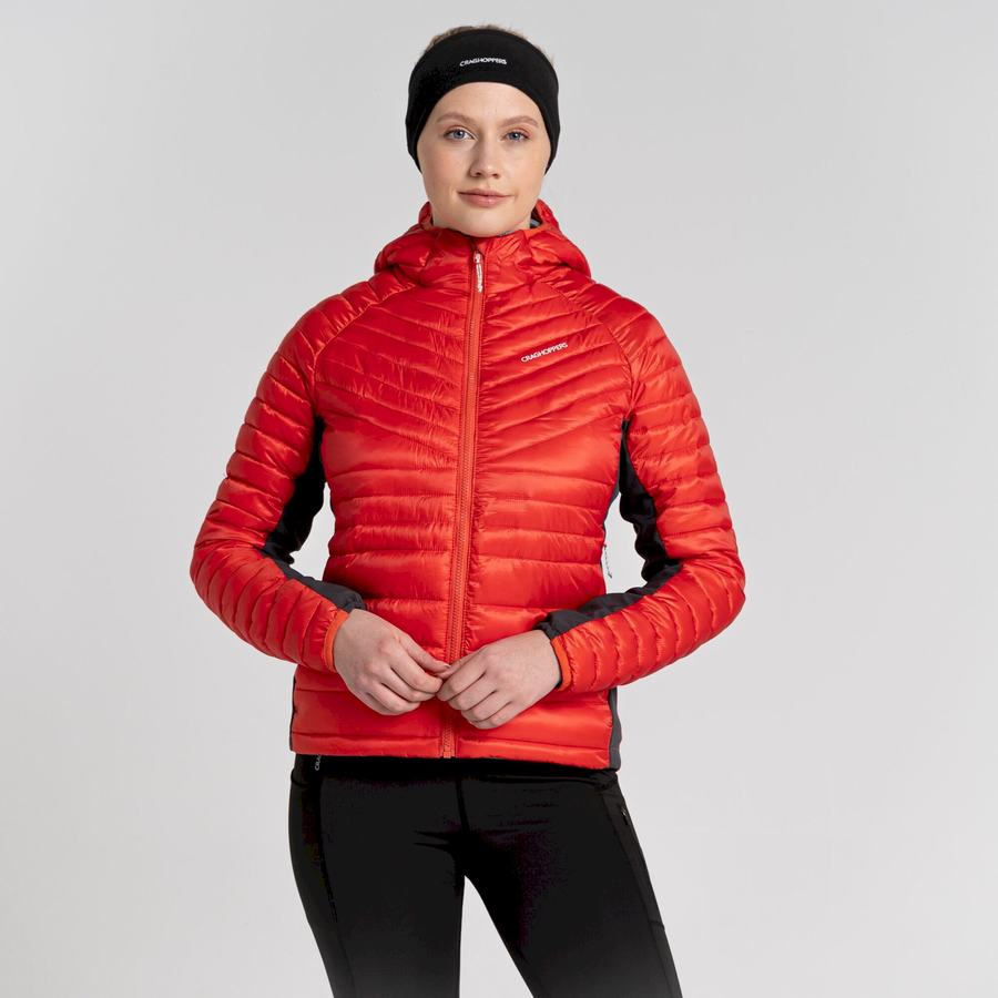 Vestes Craghoppers ExpoLite Insulated Encapuchonné Orange Femme | LND-9140662