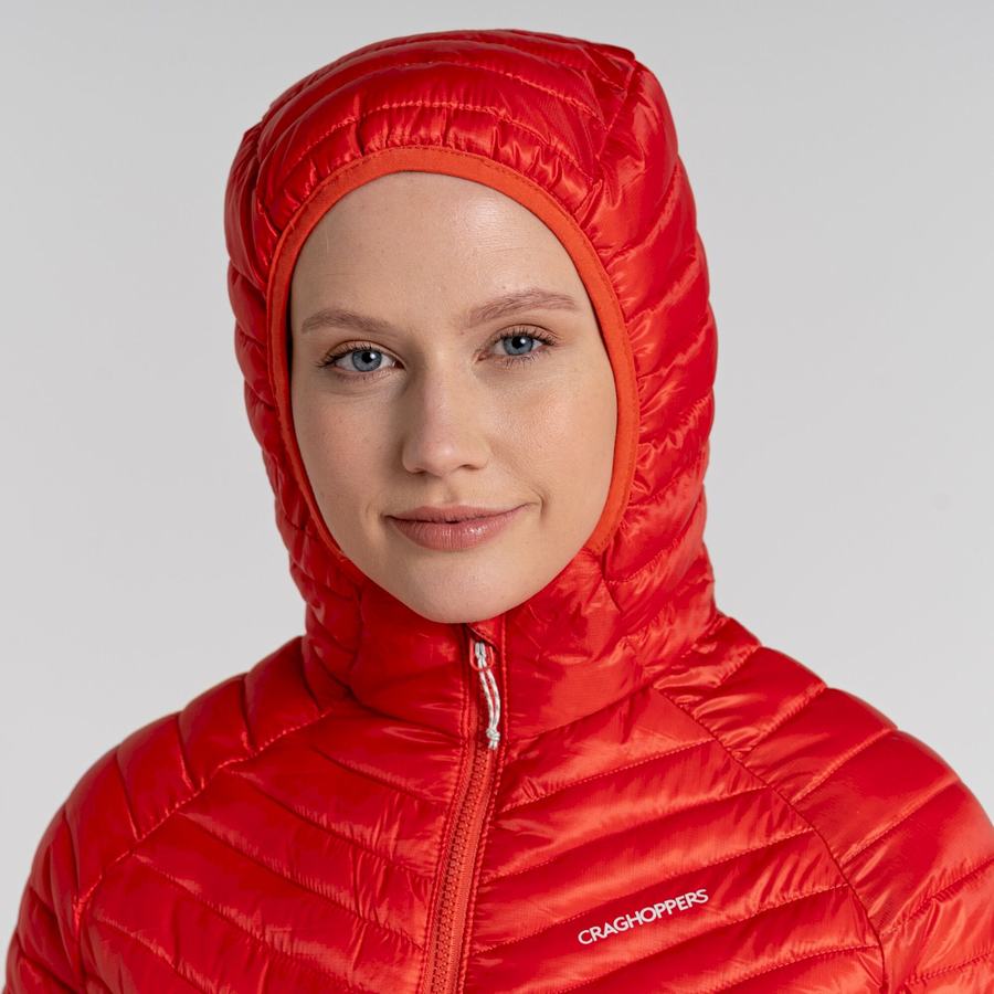 Vestes Craghoppers ExpoLite Insulated Encapuchonné Orange Femme | LND-9140662