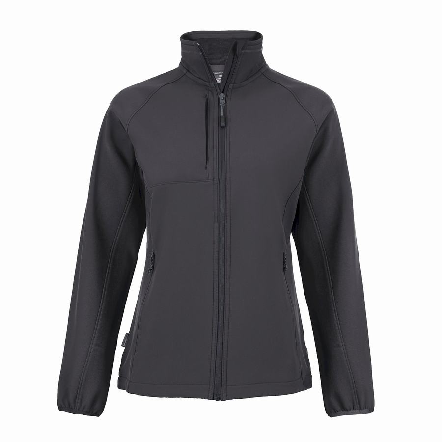 Vestes Craghoppers Expert Basecamp Softshell Grise Foncé Femme | TAW-6272275