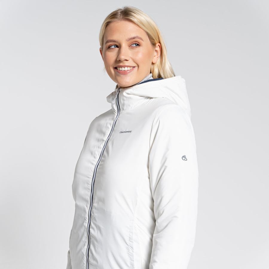 Vestes Craghoppers Compresslite VI Encapuchonné Bleu Bleu Marine Femme | COU-7755849