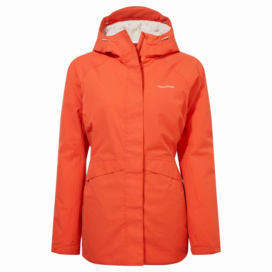 Vestes Craghoppers Caldbeck Thermic Orange Femme | AXJ-5733223