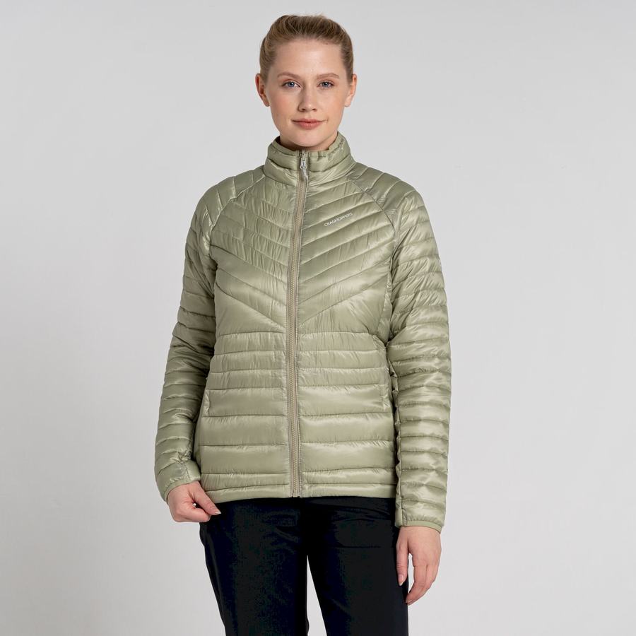 Vestes Craghoppers Caldbeck Pro 3 in 1 Vert Olive Femme | NXA-9131249