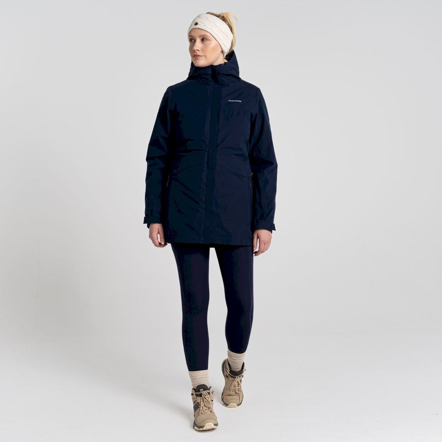 Vestes Craghoppers Caldbeck Pro 3 in 1 Bleu Bleu Marine Femme | FCR-8431041