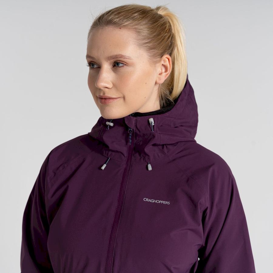 Vestes Craghoppers Anza Violette Femme | FQO-2194085