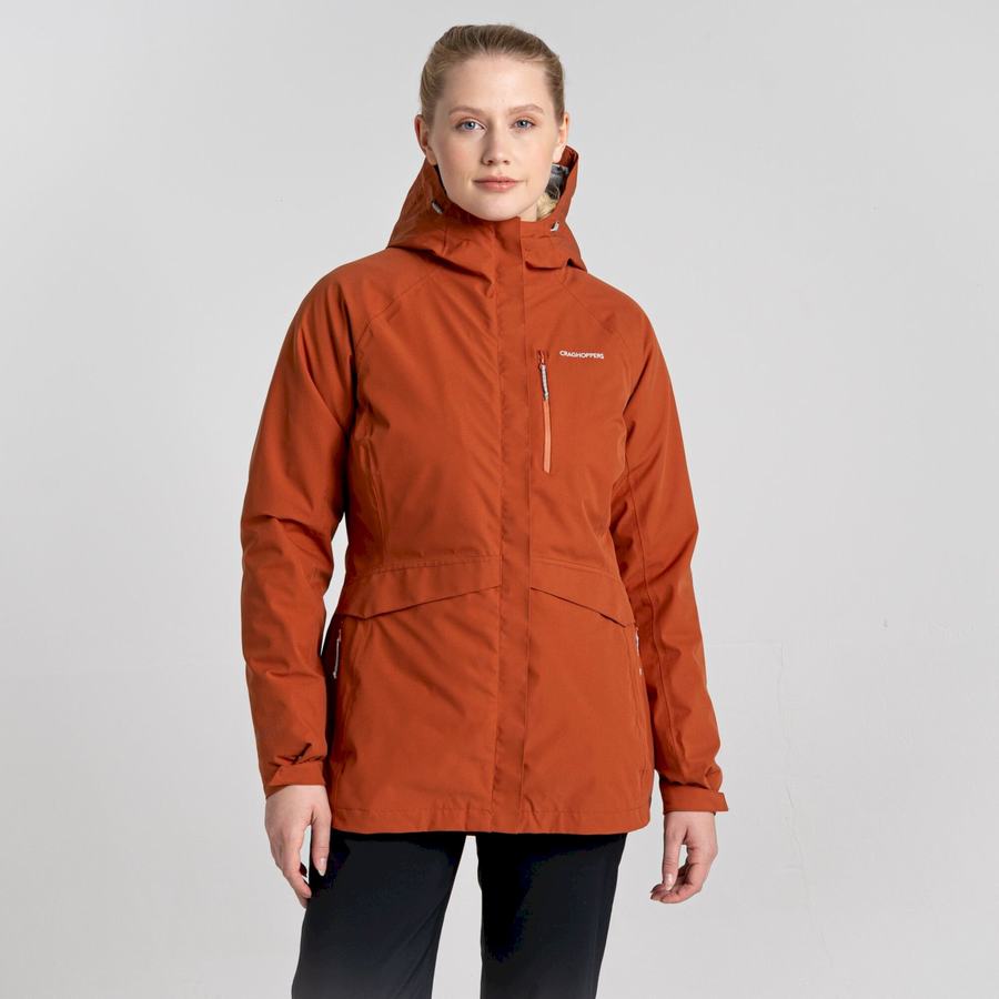 Vestes Craghoppers 3 In 1 Marron Femme | DYQ-0553639