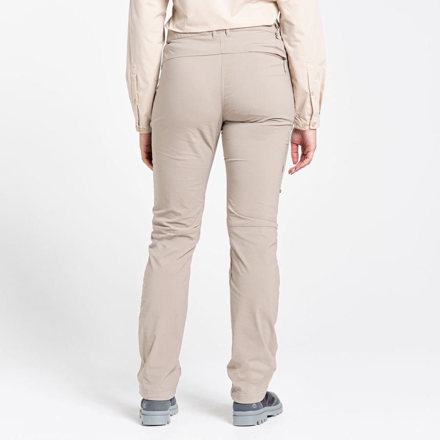 Pantalons Craghoppers NosiLife Pro II Marron Clair Femme | NTG-4949682