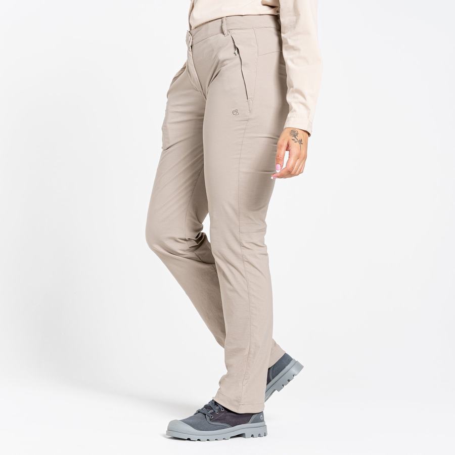 Pantalons Craghoppers NosiLife Pro II Marron Clair Femme | NTG-4949682