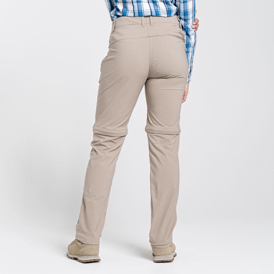 Pantalons Craghoppers NosiLife Pro II Marron Clair Femme | DXH-7278373