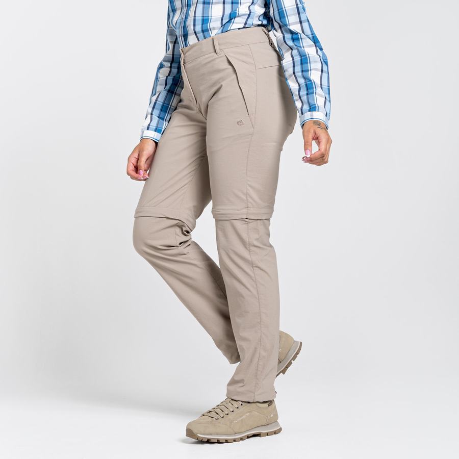 Pantalons Craghoppers NosiLife Pro II Marron Clair Femme | DXH-7278373