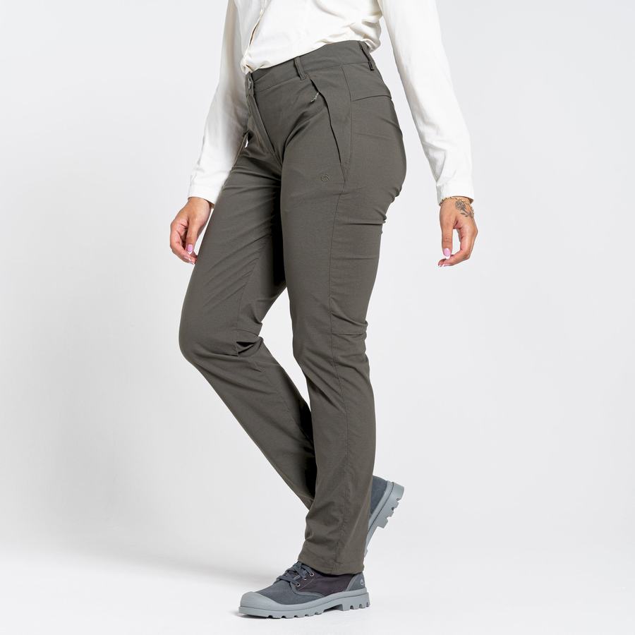 Pantalons Craghoppers NosiLife Pro II Kaki Femme | KHS-4464151