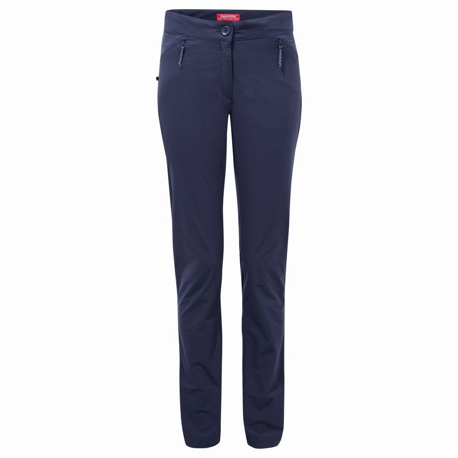 Pantalons Craghoppers NosiLife Pro Active Bleu Bleu Marine Femme | DMY-0753196