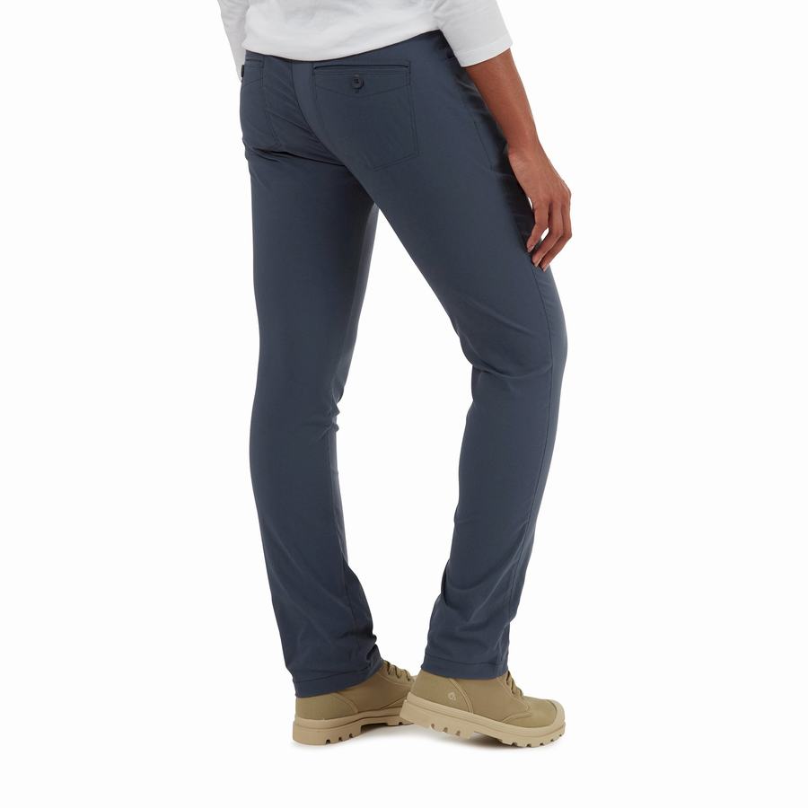 Pantalons Craghoppers NosiLife Clara II Bleu Marine Femme | FDP-5629309