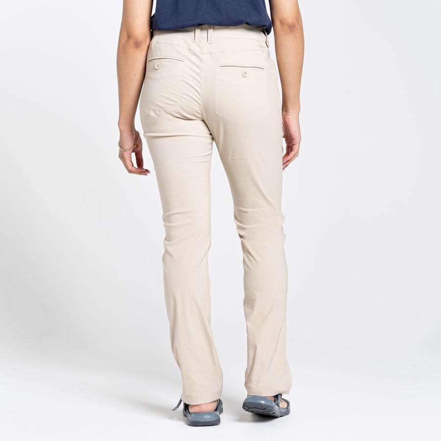 Pantalons Craghoppers NosiLife Clara II Marron Femme | QWW-7672073