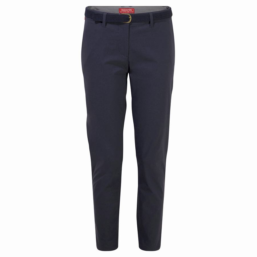 Pantalons Craghoppers NosiLife Briar Bleu Marine Femme | QHS-5125096