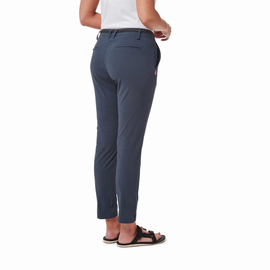 Pantalons Craghoppers NosiLife Briar Bleu Marine Femme | QHS-5125096